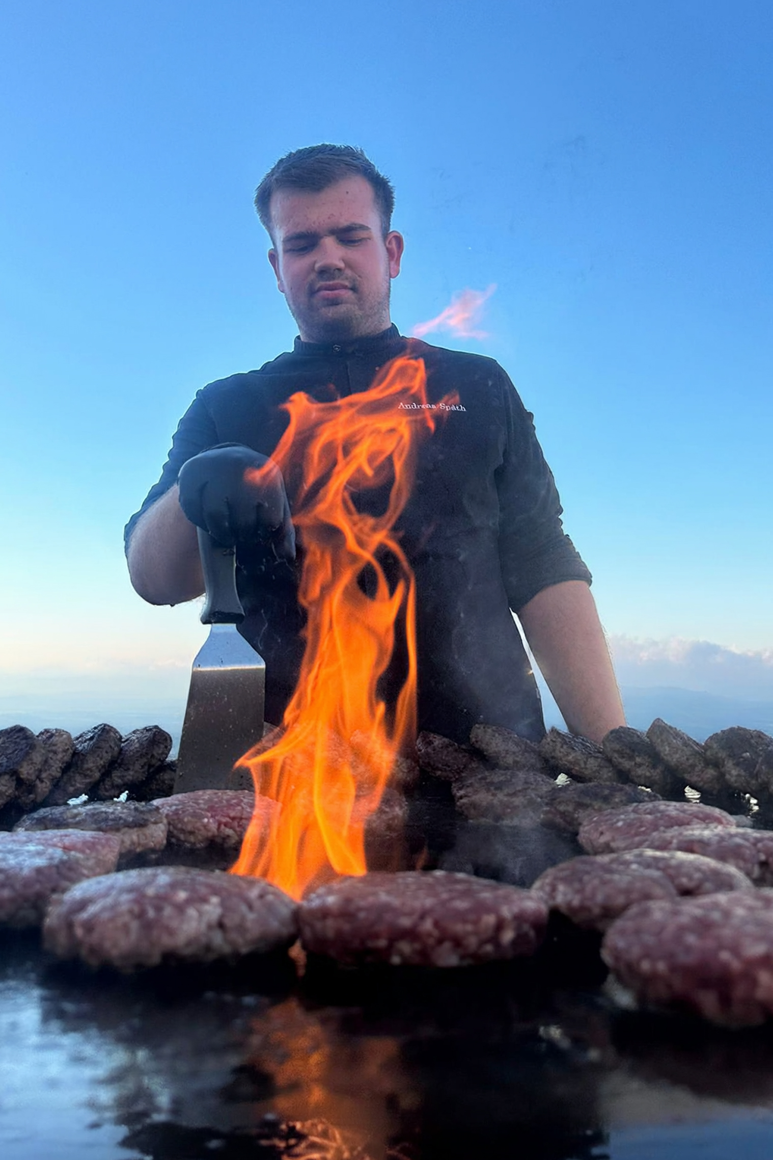 Burger vor Ort zubereitet - 866-to-cater.de - Landfleischerei Sp�th