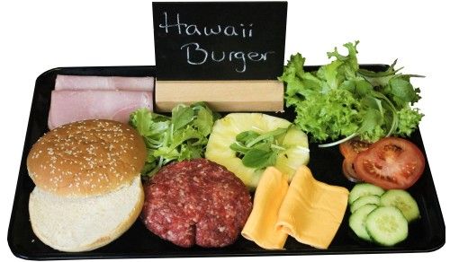 Hawaii Burger online bestellen lieferservice in Augsburg und Umland